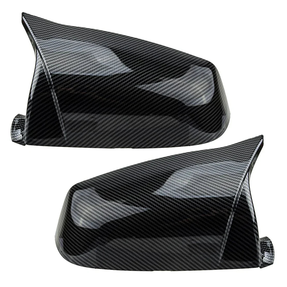 2 x Mirror Caps for BMW E60 E61 F10 F11 F01 F02 (2007-2017)