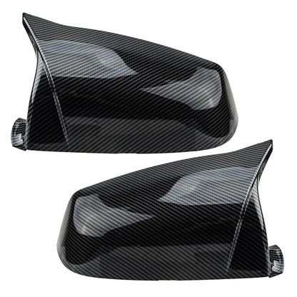 2 x Mirror Caps for BMW E60 E61 F10 F11 F01 F02 (2007-2017)