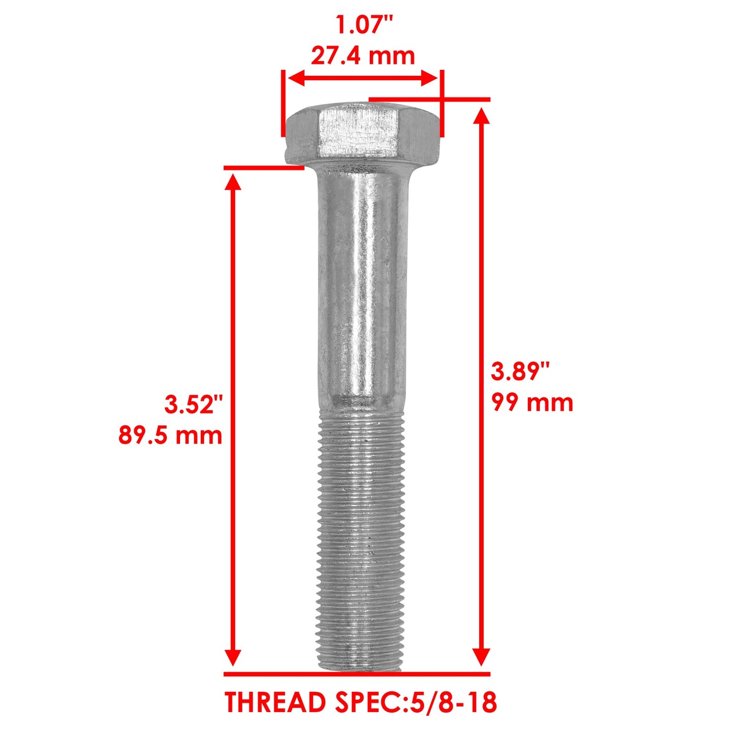 48 Inch Deck Blade and Bolt for Bobcat (1996–2019)