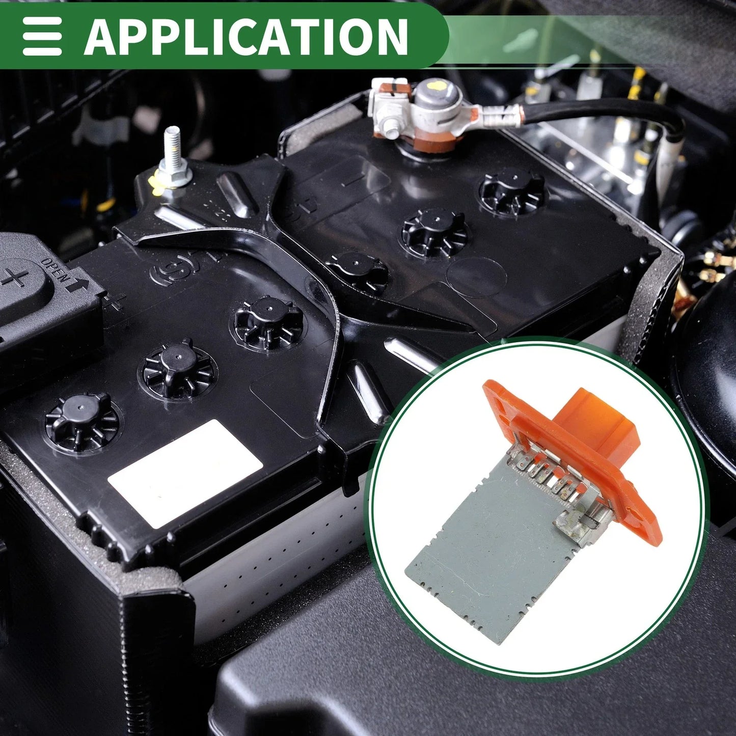HVAC Blower Motor Resistor for Hyundai Terracan (2001-2006)