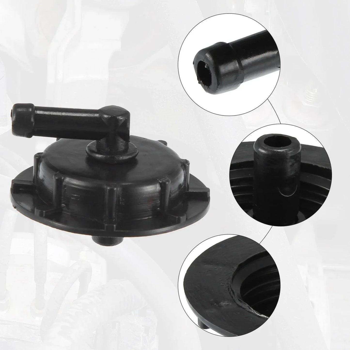 4 x Windshield Washer Fluid Reservoir Caps for Honda Accord (1997-2015)