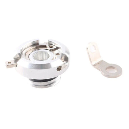 Silver Motorcycle Oil Filler Cap Set for Ducati Honda Kawasaki Yamaha