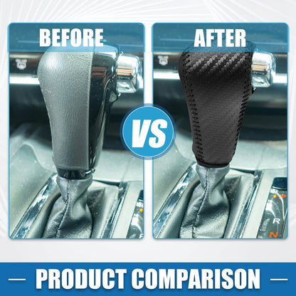 Gear Shift Lever Cover for Honda HR-V 2016-2022 Black
