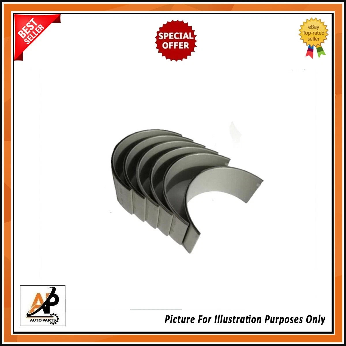 Conrod Bearings Replacement 0.25mm for Kia Sorento Stinger 2.2D (2015–2020)