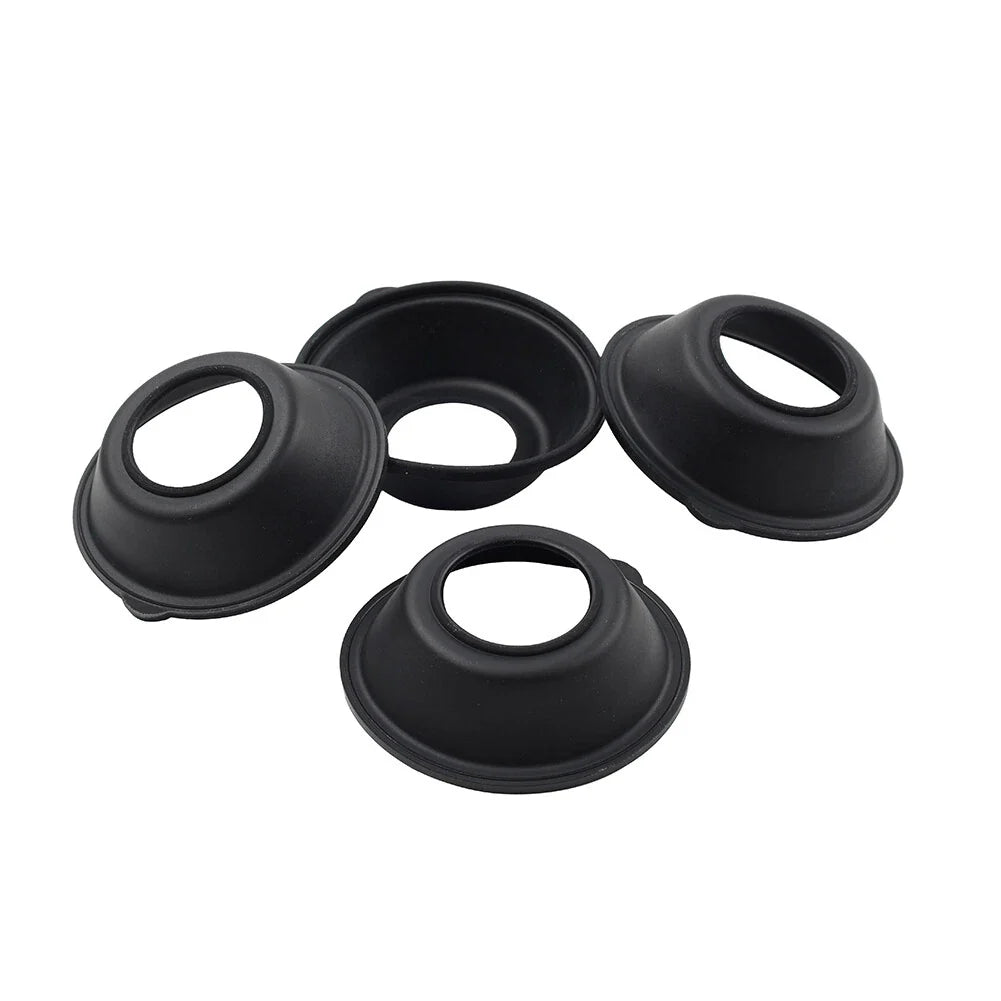 4Pcs Rubber Carburetor Diaphragms for Suzuki GS200 GN200