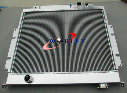 3 Core Aluminum Radiator for Ford F250 F350 V8 Diesel 1983-1994
