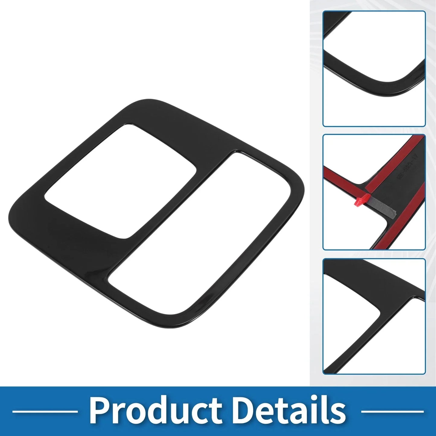 Front Row Light Trim Bezel for Honda N-BOX (2023) Black