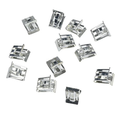 25Pc Set / 1/2 x 5/8 / Metal Fastener Clips for Car Retainer Moulding
