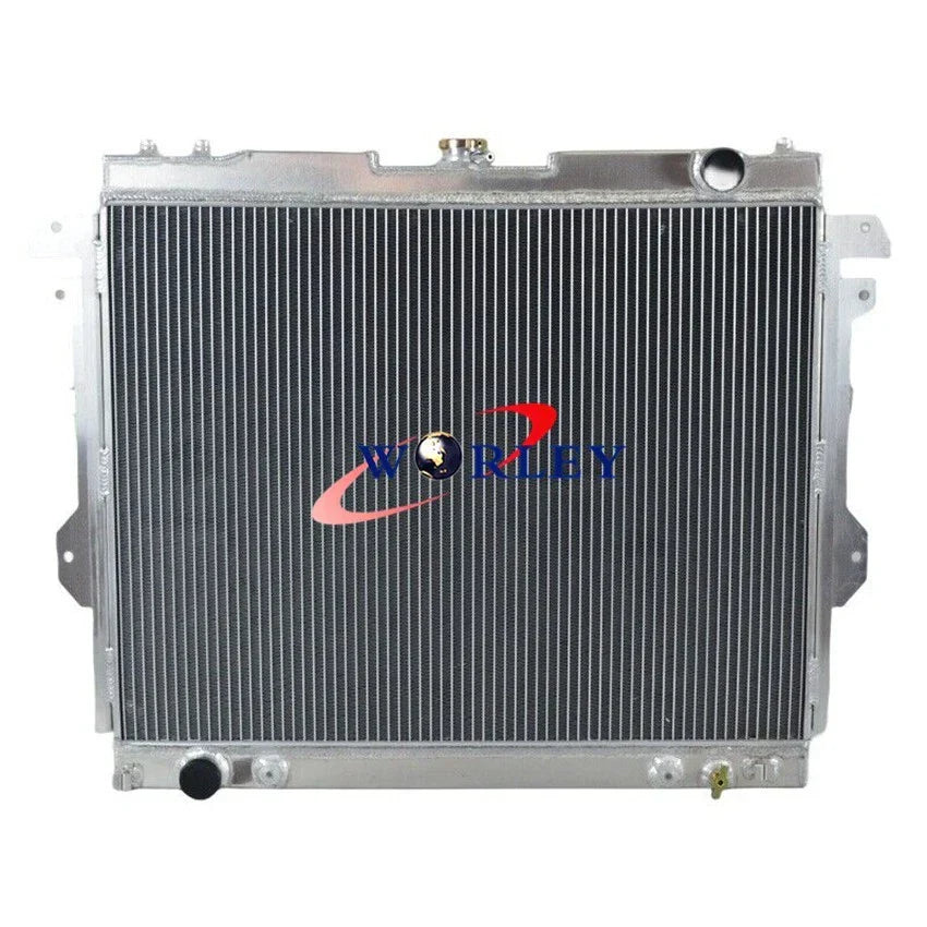 3 Row Aluminium Radiator + Fan for Toyota Hilux TGN16R 2.7L 2005-2023