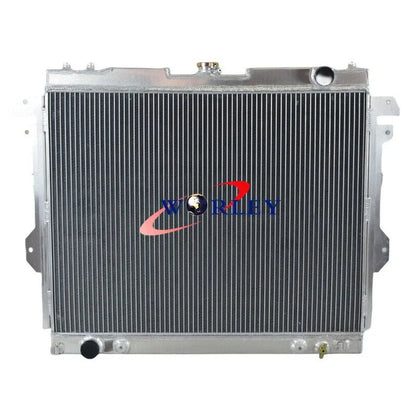 3 Row Aluminium Radiator + Fan for Toyota Hilux TGN16R 2.7L 2005-2023