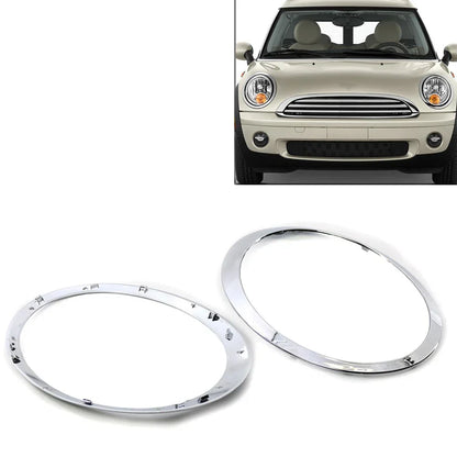 Chrome Headlight Trim Ring for BMW MINI R55 R56 R57 R58 R59 (2007-2013)