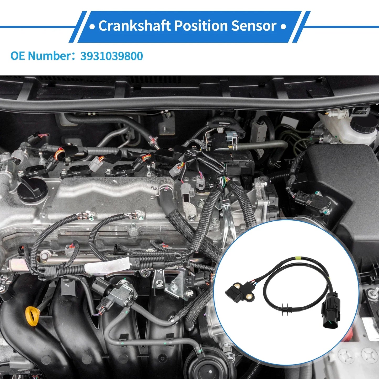 Crankshaft Position Sensor for HYUNDAI XG 3.5 (2002-2005)