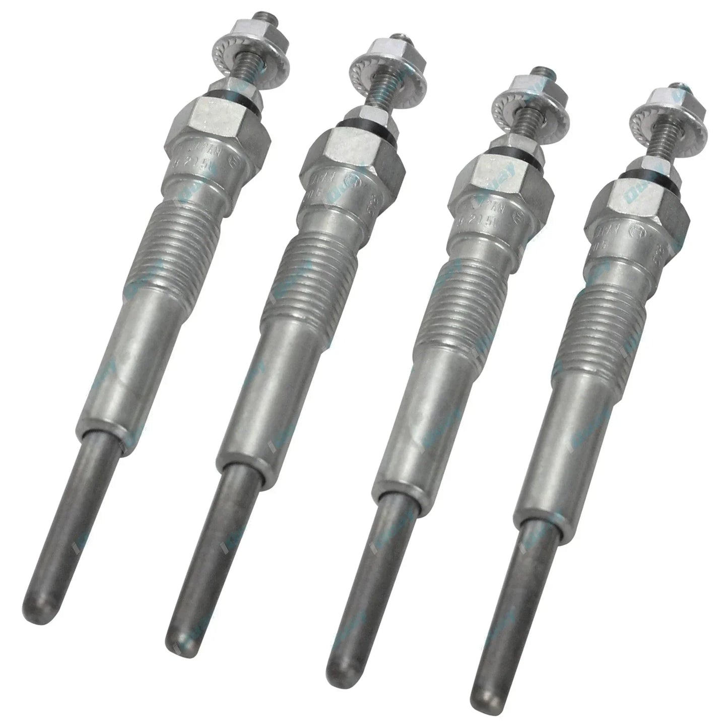 Set of 4 24V Glow Plugs for Toyota Coaster BB10 3.2L Diesel (1977-1982)