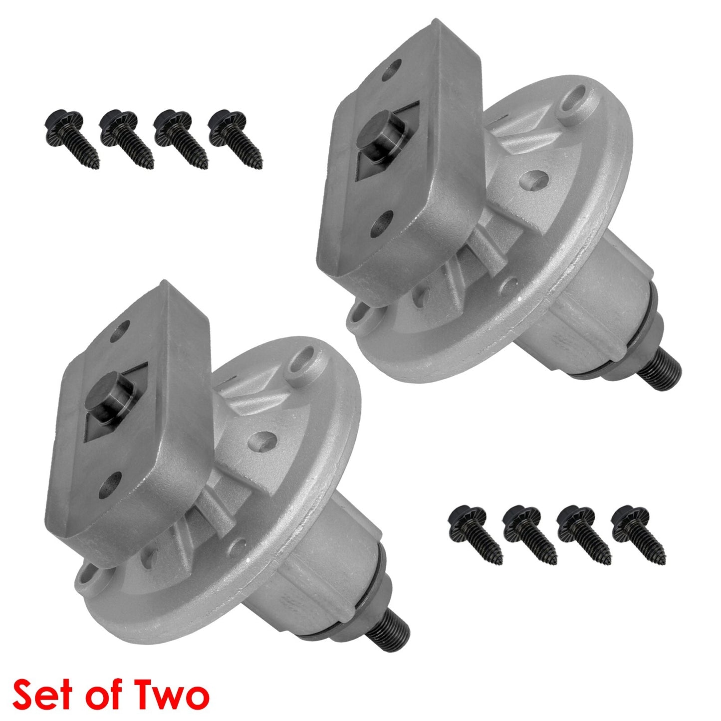 2 Spindle Assemblies Replacement for John Deere 42 44 46 48 Inch Deck (2000–2000)