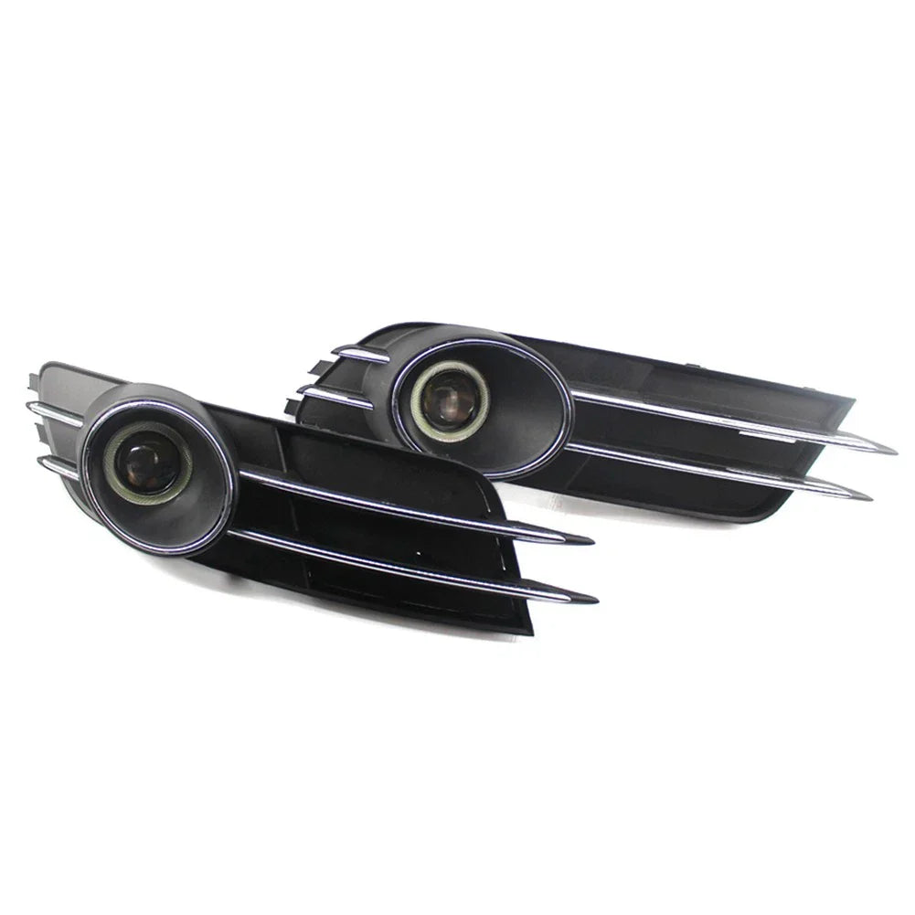Lower Bumper Fog Light Grille Cover for Audi A6 C7 (2011-2015)
