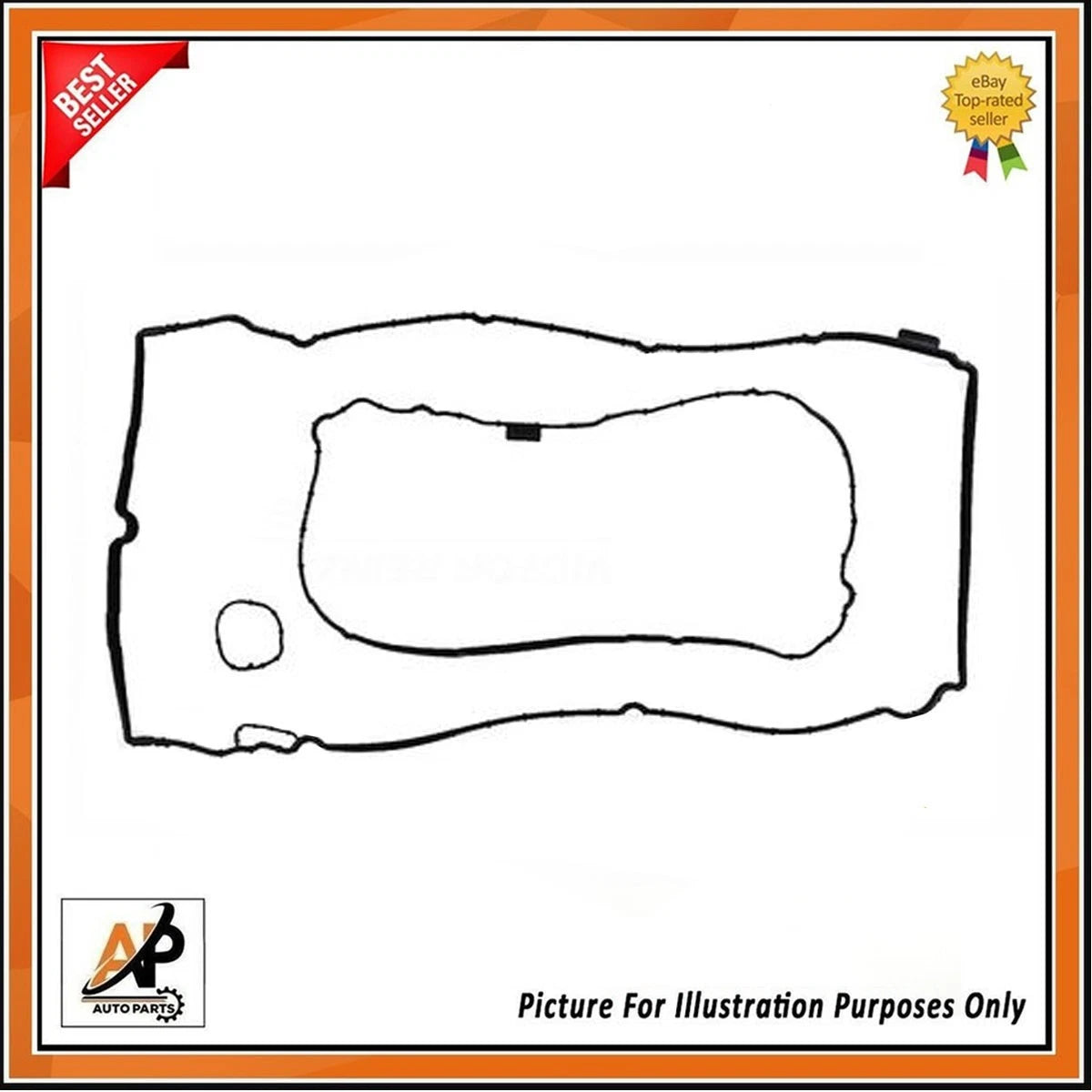 Cylinder Head Cover Gasket Set Replacement for Mercedes-Benz OM654.920 ()