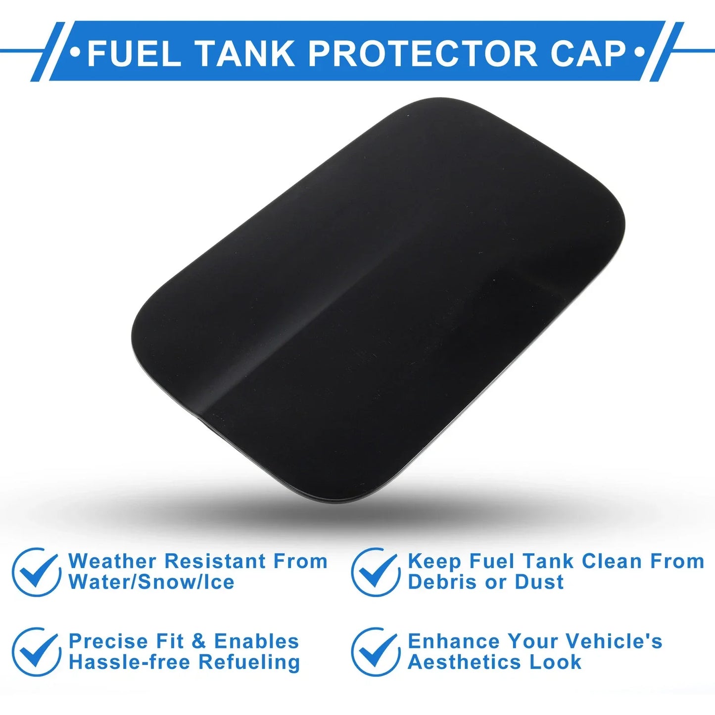 Fuel Tank Door Cap for Mercedes-Benz W212 Gas Tank Flap (2010-2016)