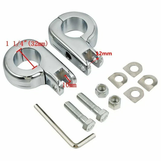 1 1/4" Engine Guard Highway Bars for Harley Yamaha Suzuki