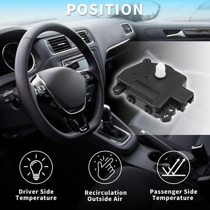 HVAC Heater Blend Door Control Actuator for Dodge Ram (2009-2010)