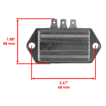 Caltric Stator Regulator Rectifier Replacement for Kohler Command PRO (CV14 CV15)