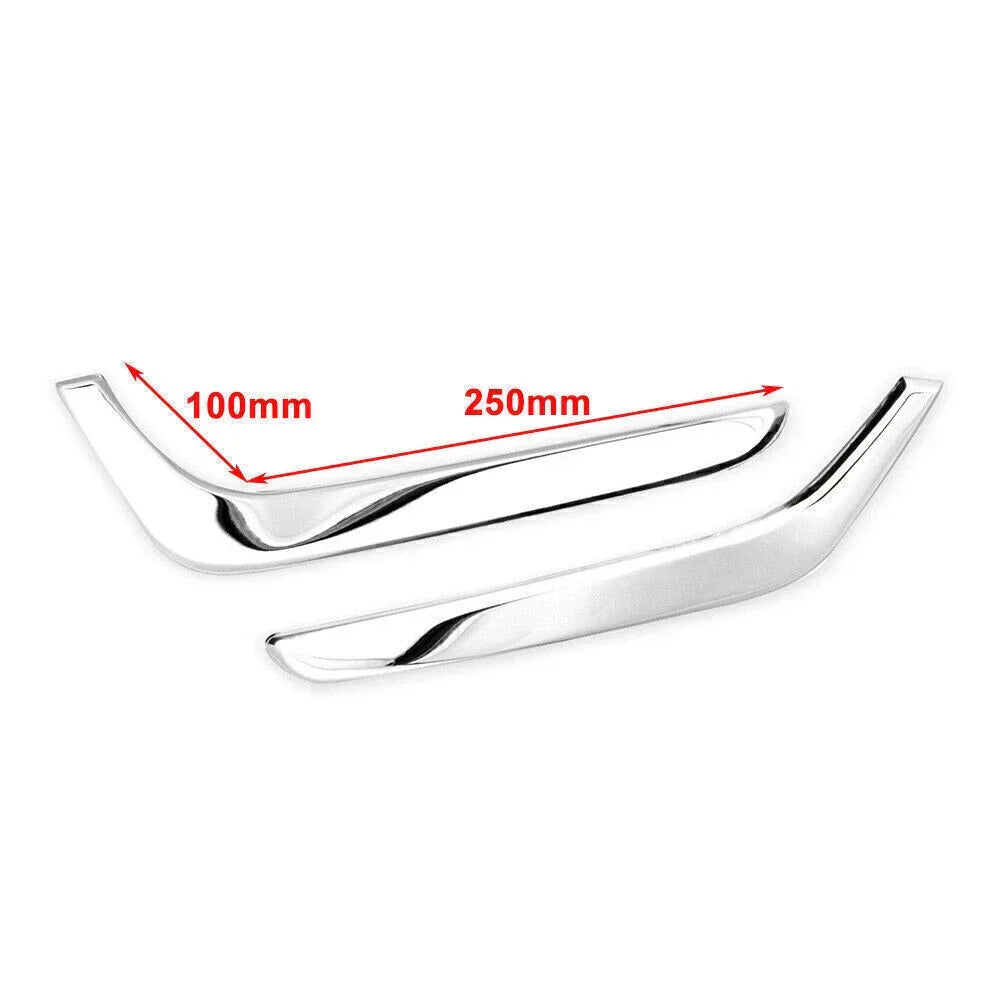 Front Fog Light Lower Cover Trim for Honda CR-V 2017-2019 Chrome 18
