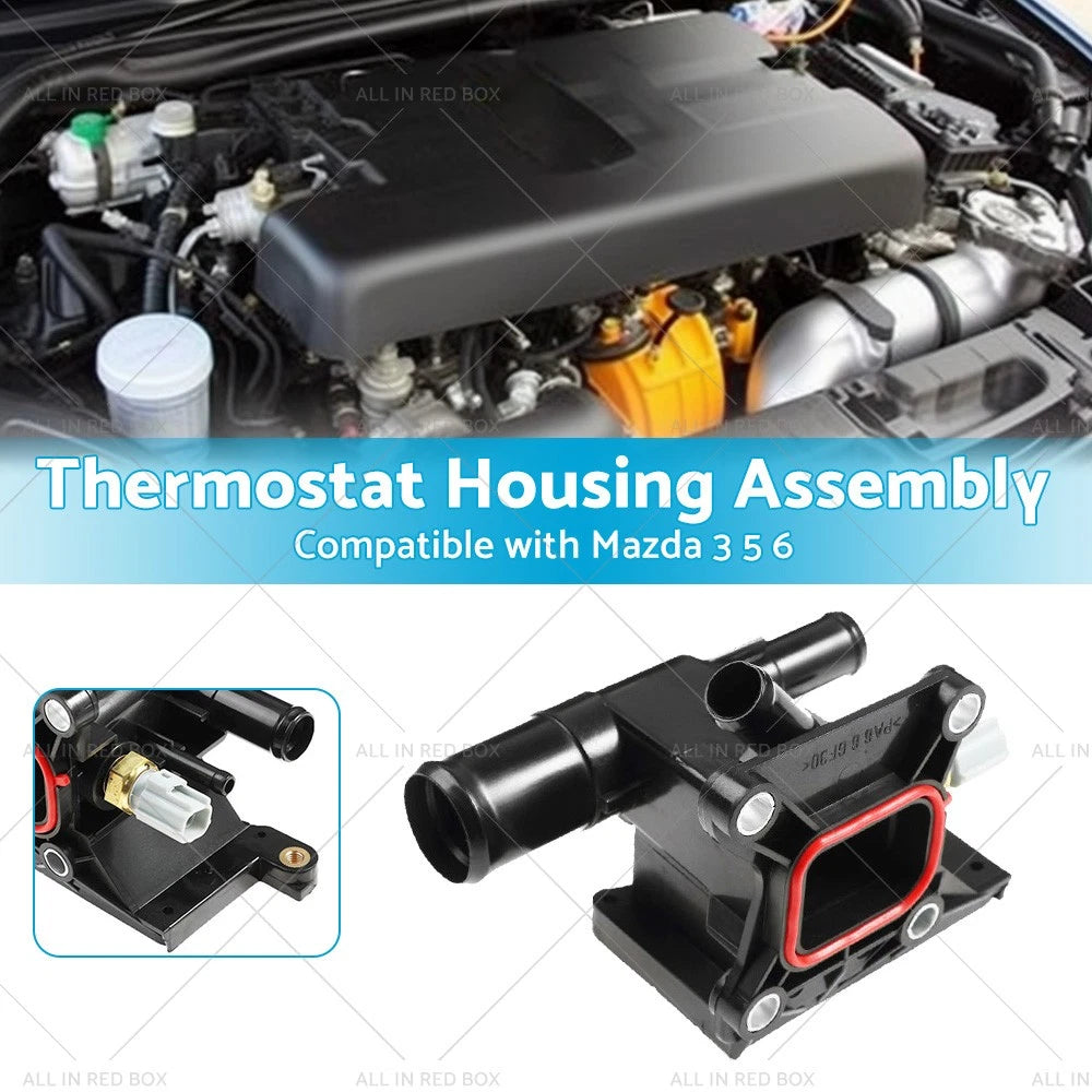 Engine Coolant Thermostat Housing for Mazda 3 5 6 (2006-2013)