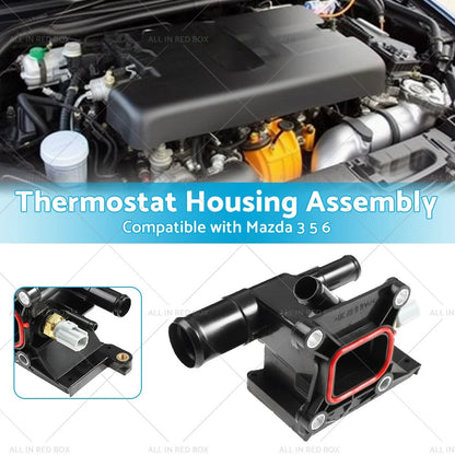 Engine Coolant Thermostat Housing for Mazda 3 5 6 (2006-2013)