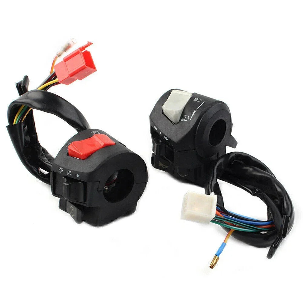 Horn Turn Signal Headlight Controller Switch for Motorcycle (22mm)