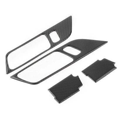 Interior Door Handle Trim Sticker for Ford Mustang (2015-2019) Carbon