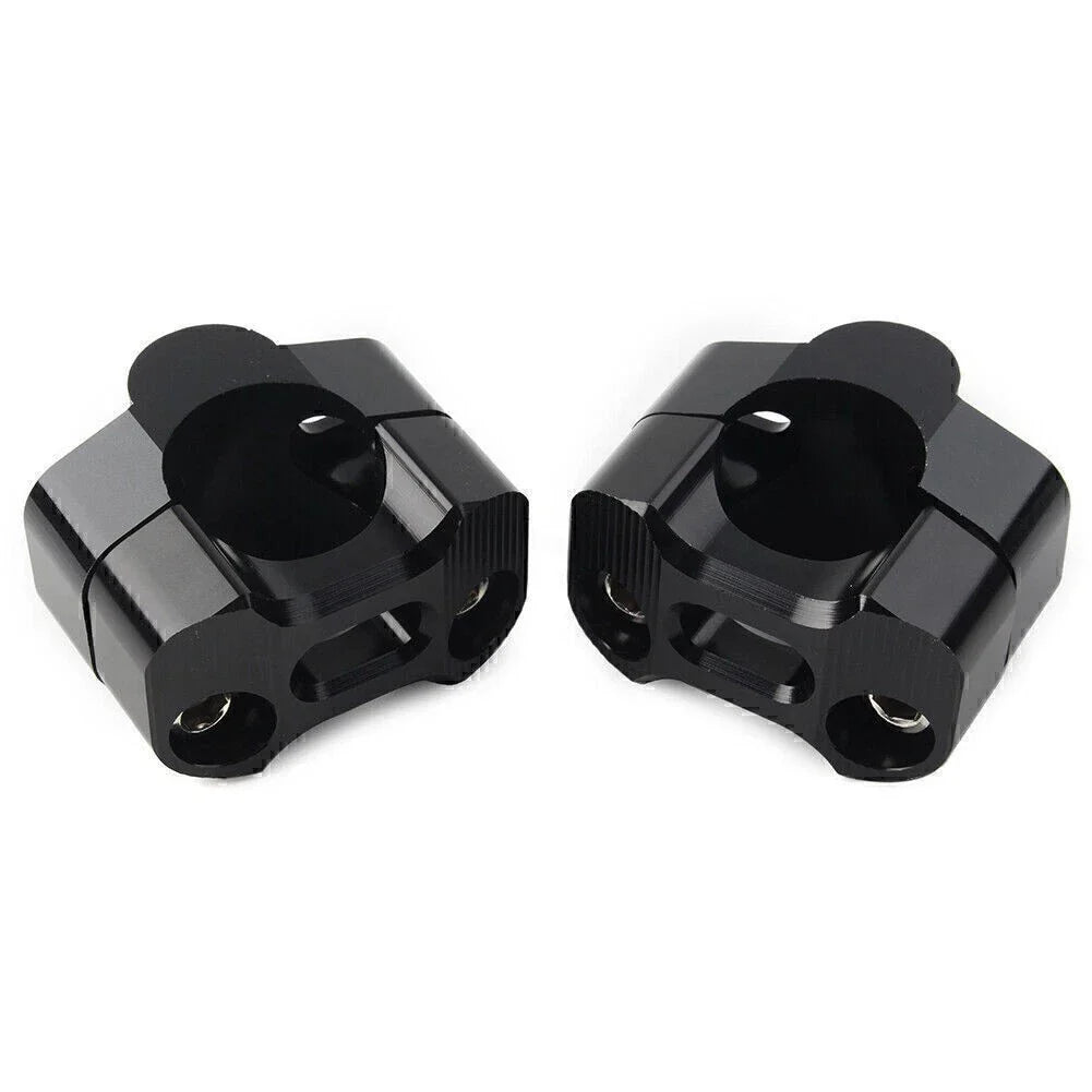 Handlebar Clamps Mount Bar Risers Adapter 7/8''-1 1/8'' for Dirt Bike ATV