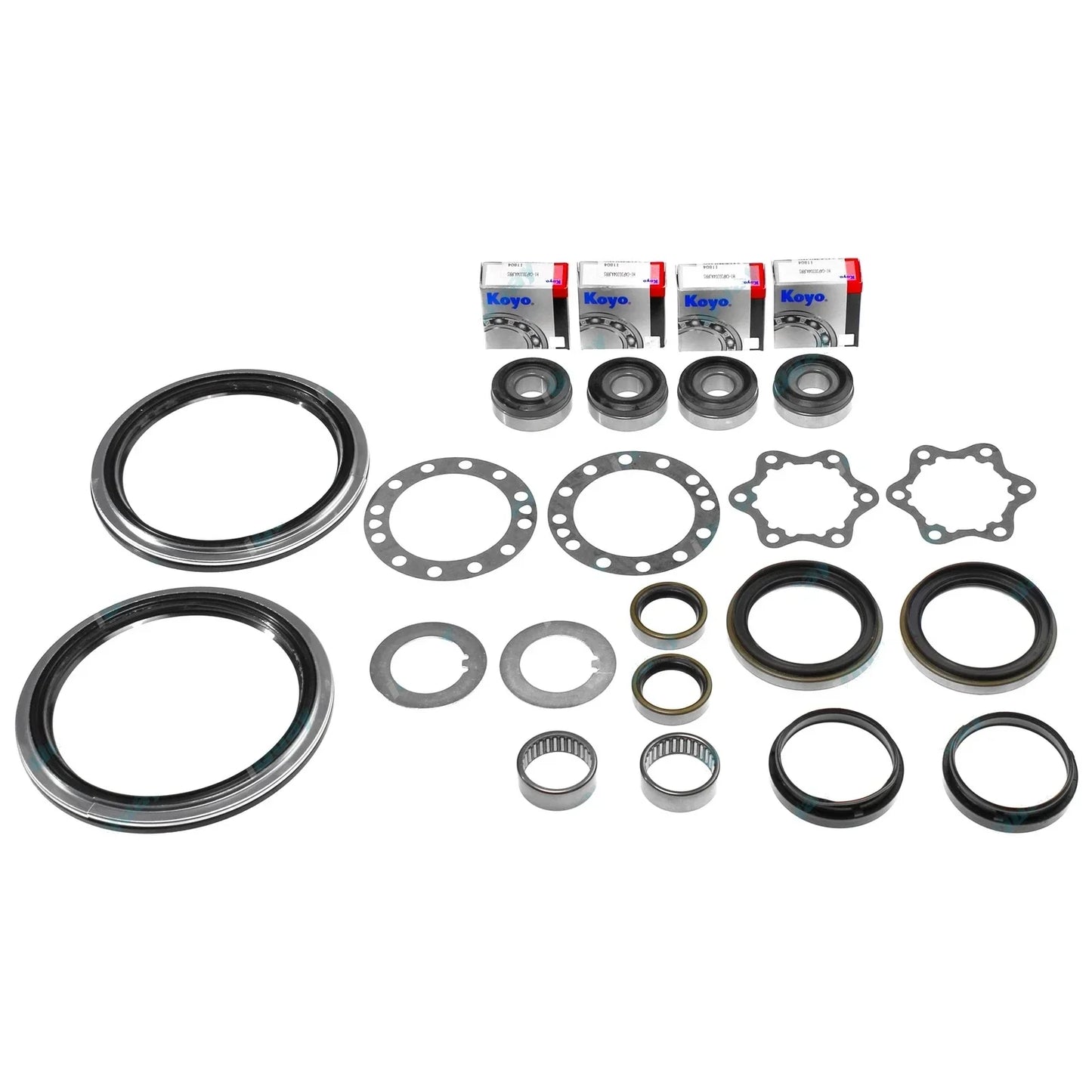 Swivel Hub King Pin Bearing Steering Knuckle Seal Repair Kit for Patrol GU Y61