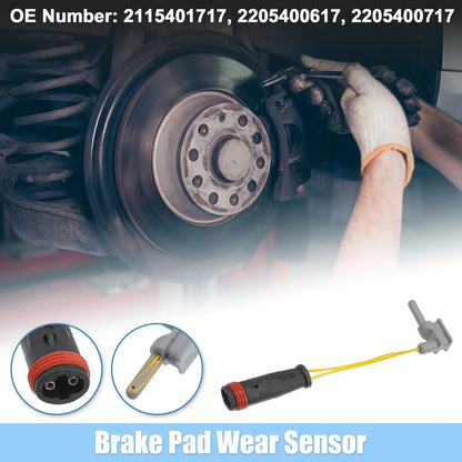 Brake Pad Wear Sensor Lead for Mercedes-Benz (2010-2023) - 1 x Black Gold Tone