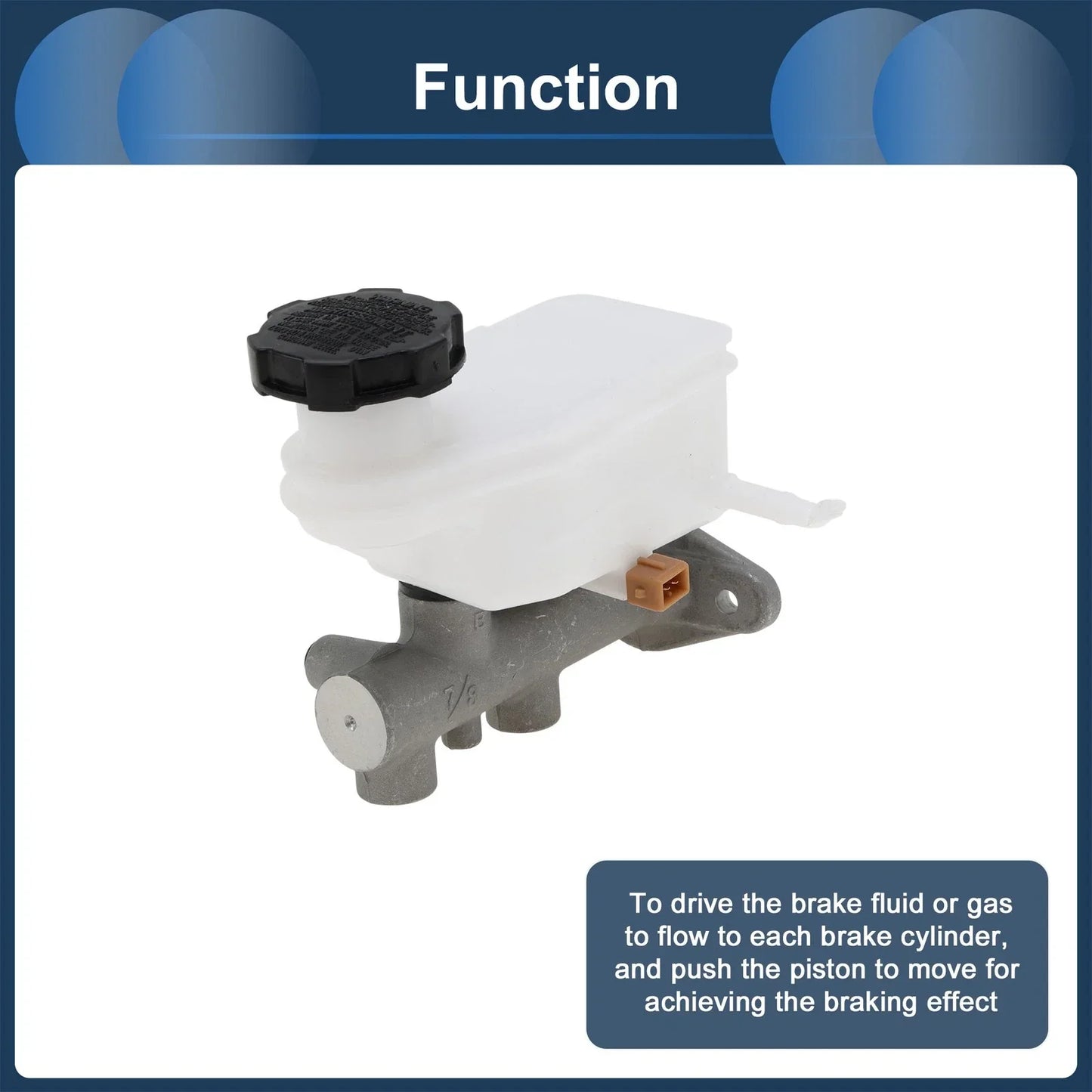 Brake Master Cylinder with Reservoir for Hyundai Getz (2005-2009)