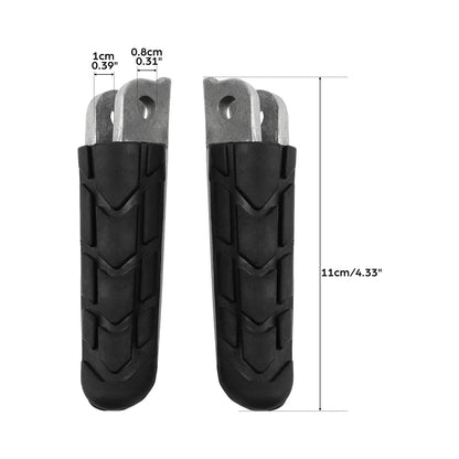 Front Footrests Pegs for Honda CB400, CB1300, CBR600, CBR1000, VFR800, VTR1000