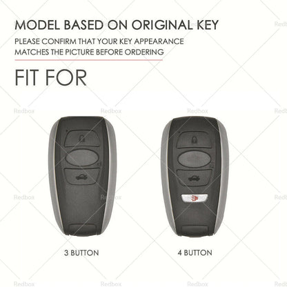 TPU Remote Key Case Cover for Subaru BRZ, Forester, Outback, Impreza, WRX