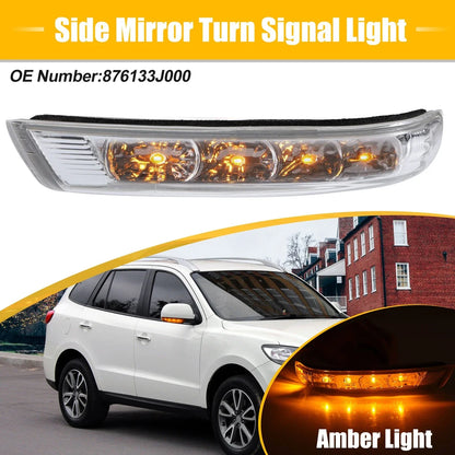 LED Left Rear View Mirror Turn Signal Light for Hyundai Santa Fe (2007-2012)
