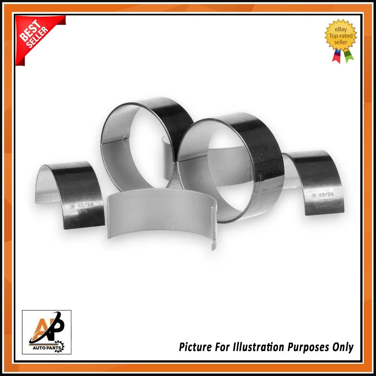Big End Bearing 0.25mm Oversize for Jaguar 2.0 Diesel 204DTD (2000–2008)