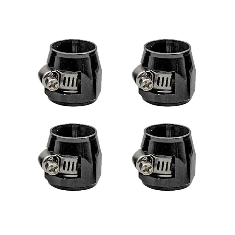 4 x AN10 Car Fuel Hose Finisher Clamps for Universal ( Specified)
