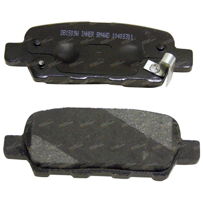 4WD Rear Disc Brake Pads Set for Nissan Stagea M35 V6 2.5L (2001-2007)