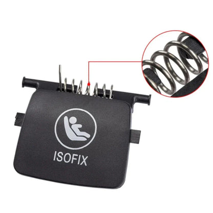 Black Rear Child Seat Hook Anchor Isofix Cover for BMW F97 X3M F98 X4M (2018-2023)