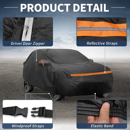 Waterproof PEVA Cotton Car Cover for Mercedes-Benz GLA (2013-2023)
