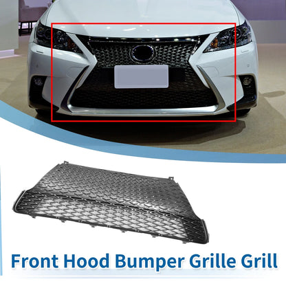 Front Lower Hood Bumper Grille for Lexus CT200h (2015) - Black