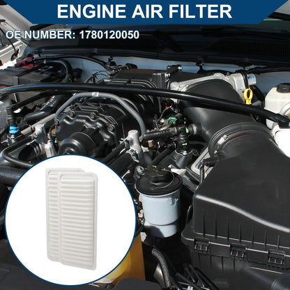Car Engine Air Filter 2 x for Lexus RX400h 3.3L (2006-2008)