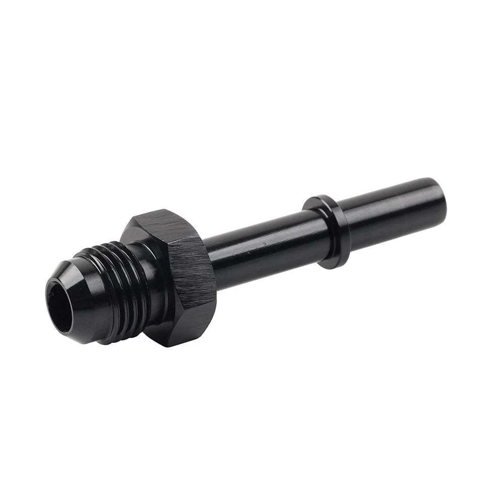 6AN Male to 3/8" Male SAE EFI Fuel Rail Fitting Quick-Disconnect
