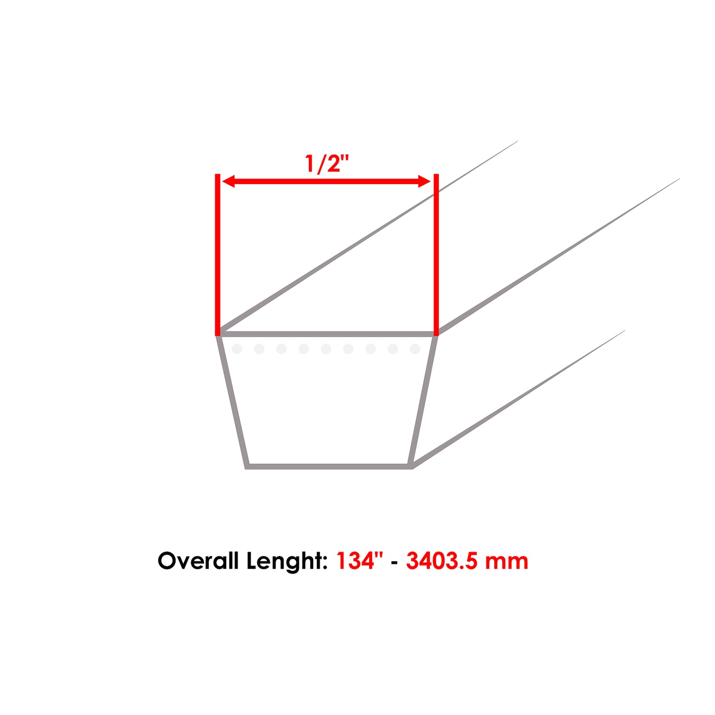 Aramid Deck Belt Replacement for Cub Cadet RZT-22 RZT-50 (2002–2021)
