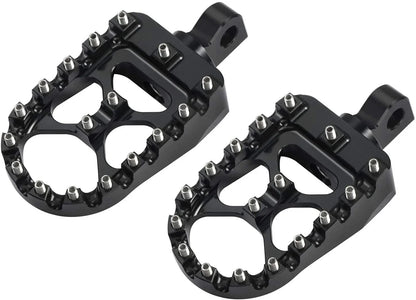 Black Foot Pegs for Harley Sportster Touring Softail Dyna