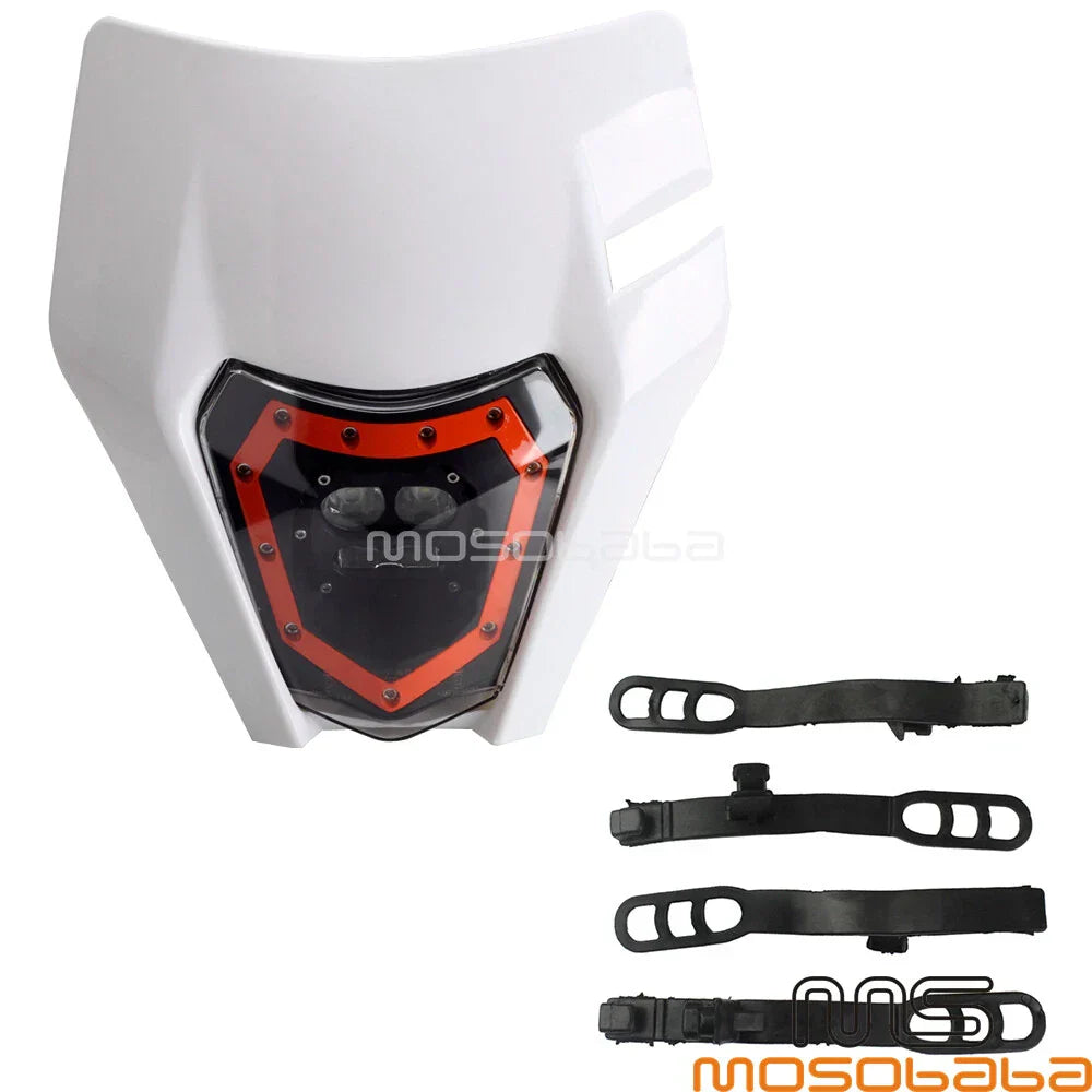 LED Headlight for Honda Kawasaki KL KLX 250 600 650 KLR CRF