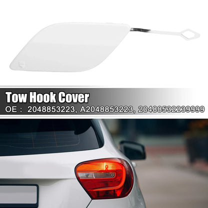 Rear Bumper Tow Hook Eye Hole Cover for Mercedes-Benz GLK350 GLK250 (2010-2015)