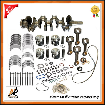 Crankshaft with Engine Rebuild Kit for Citroen Peugeot 1.5L BlueHDI (2016–2023)
