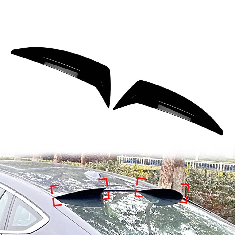 Rear Roof Spoiler for BMW X6 G06 2019-2024 Gloss Black